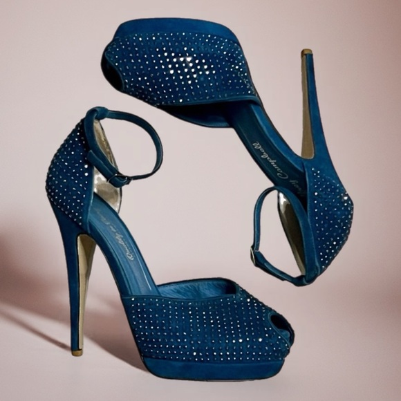 Jeffrey Campbell Stiletto Heels - Sparkly- Size 8 - Picture 7 of 8